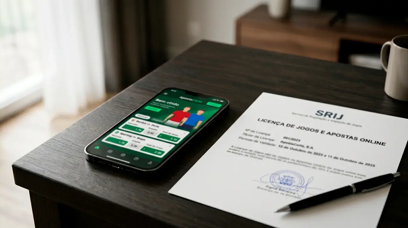 Novos operadores de apostas licenciados em Portugal em 2025 e 2026