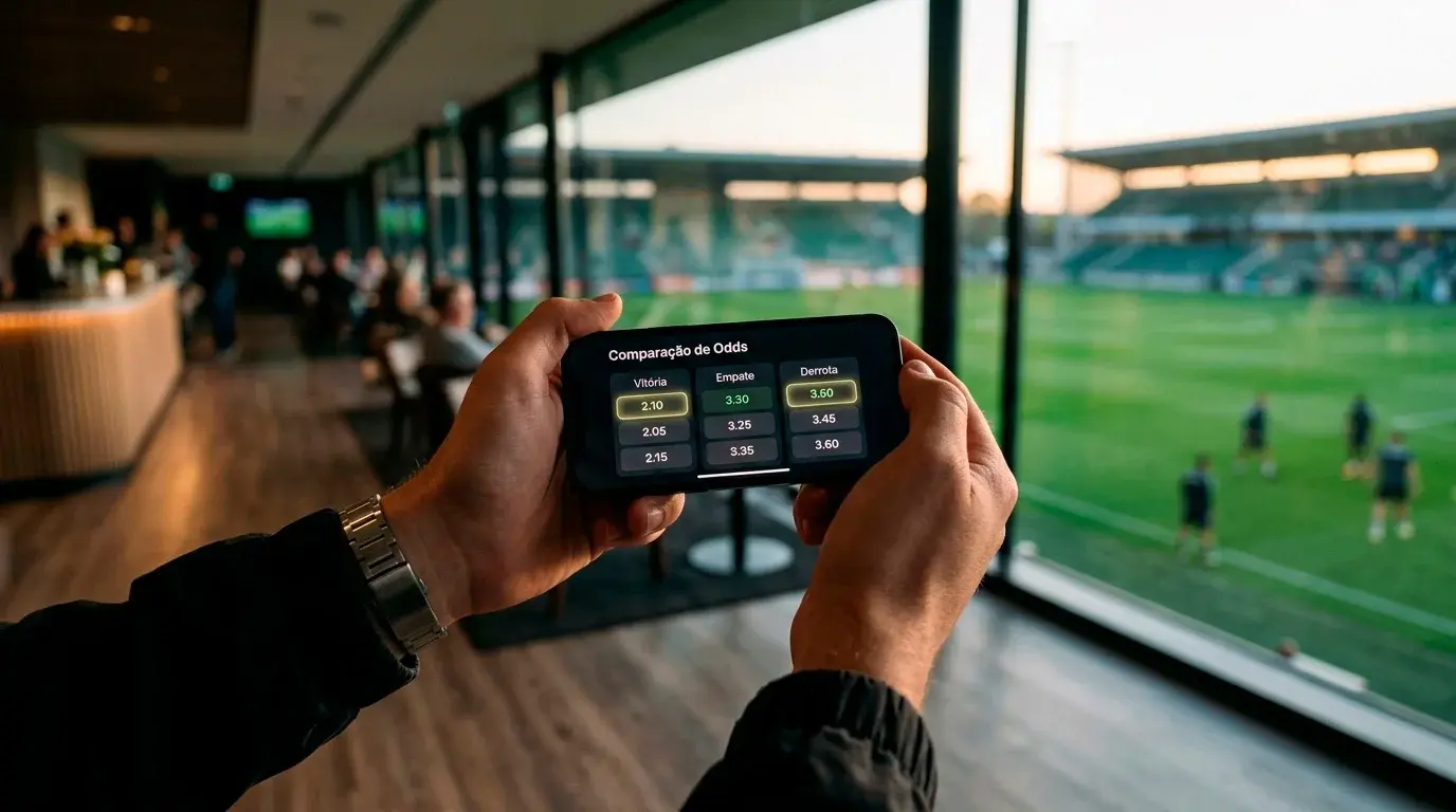 Comparação de odds e margens entre operadores de apostas em Portugal